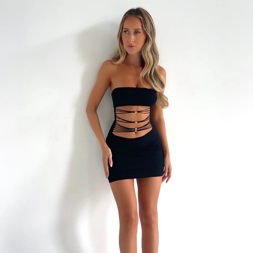 OUTCAST Black mini dress